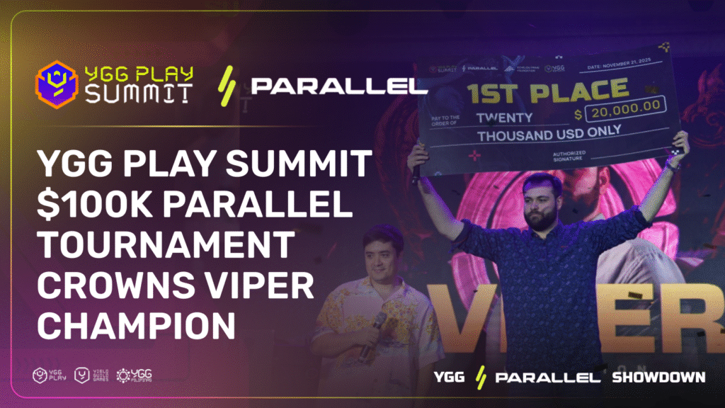 YGG Play Summit Arena hosted top global Web3 TCG talent in Manila.
