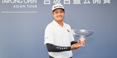 Ekpharit Wu’s composed finish at the Taiwan Glass Taifong Open secured his maiden Asian Tour victory and a major jump in the Order of Merit. [Asian Tour photo]
