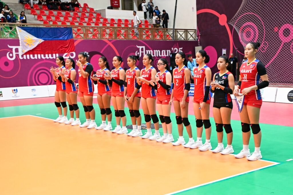 One more battle ahead as the Filipinas fight for best classification finish possible. [photo credit: Asian Volleyball Confederation Facebook]