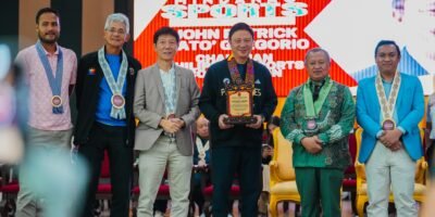 PSC, BSC, and MSU officials open the Mindanao Sports Summit in Marawi City. [photo credit: Philippine Sports Commission Facebook]