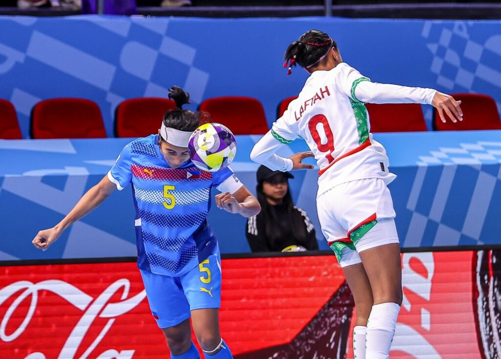 Filipina5 makes history with goals from Tolentin and Graversen. [PSC photo]