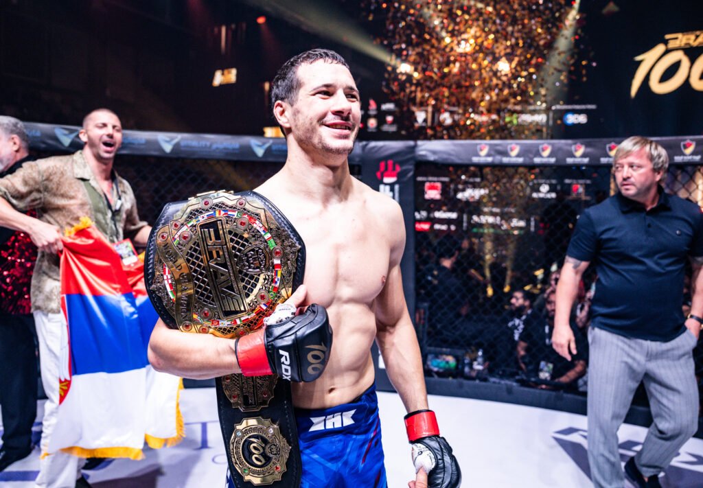 Borislav Nikolić retains the BRAVE CF bantamweight title after a fourth-round finish