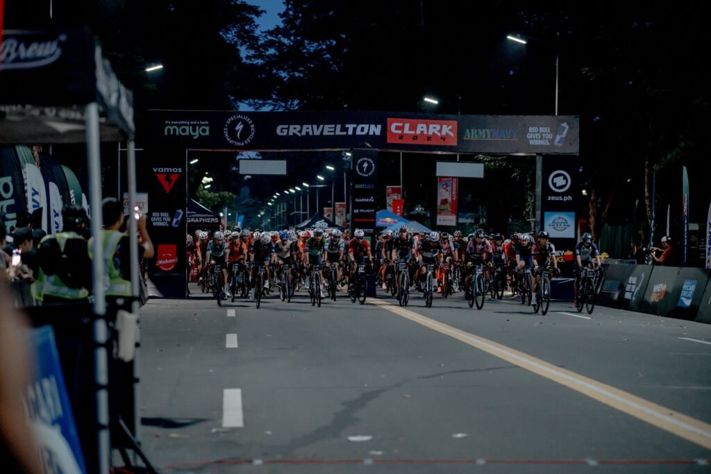 Riders push through rugged terrain during Gravelton Clark 2025 in Pampanga.