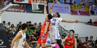 Gabe Norwood rises for a shot during his standout performance in his farewell tour. [PBA Images]