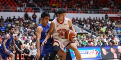 Japeth Aguilar leads the way with a standout performance in the paint. [PBA Images]
