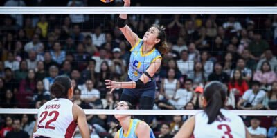 Bella Belen leads the local charge with clutch swings and steady defense. [PVL Images]