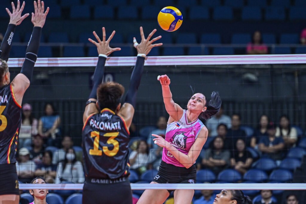 Annie Mitchem leads the Chargers with a dominant all-around outing. [PVL Images]