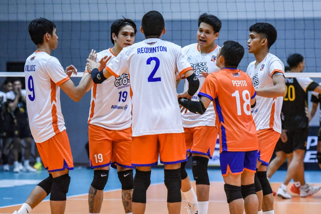 Criss Cross aims for a fifth straight win as it clashes with UST-Gameville on Nov. 9. [Spikers Turf photo]