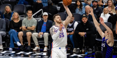 Isaiah Hartenstein dominates the paint with 33 points and 19 rebounds. [photo credit: OKC Thunder Instagram]