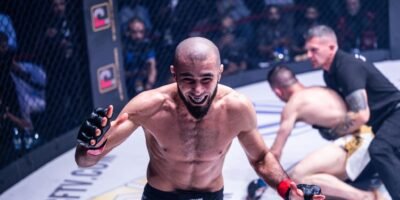 Mokaev issuing a direct challenge to Nikolić after BRAVE 100.