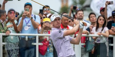 Tom McKibbin eyes a wire-to-wire win as he heads into the final day in Hong Kong. [Asian Tour photo]