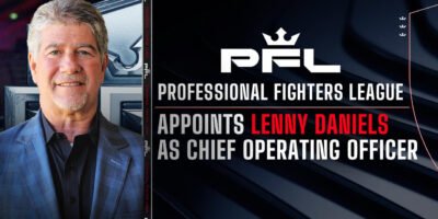 Lenny Daniels has been named COO of the Professional Fighters League.