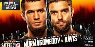 Coca-Cola Arena in Dubai will host PFL: Road to Dubai on Feb. 7.