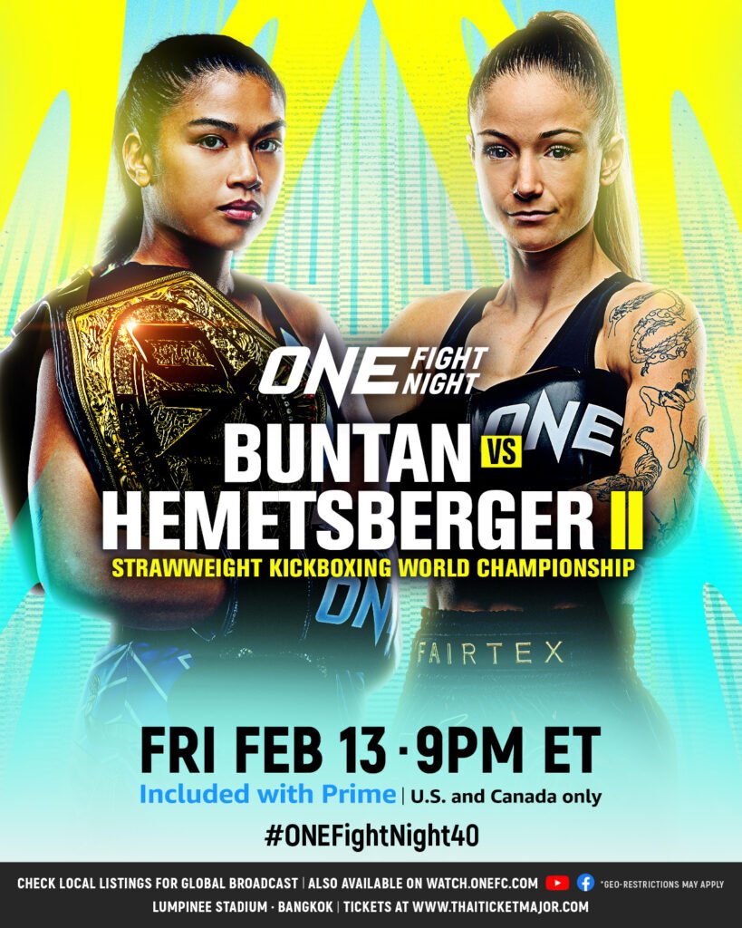 Jackie Buntan prepares for her kickboxing title defense at ONE Fight Night 40.