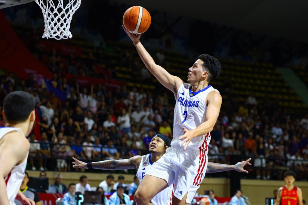 Matthew Wright provides steady offense for the Philippines in SEA Games group play. [POC Media Pool]