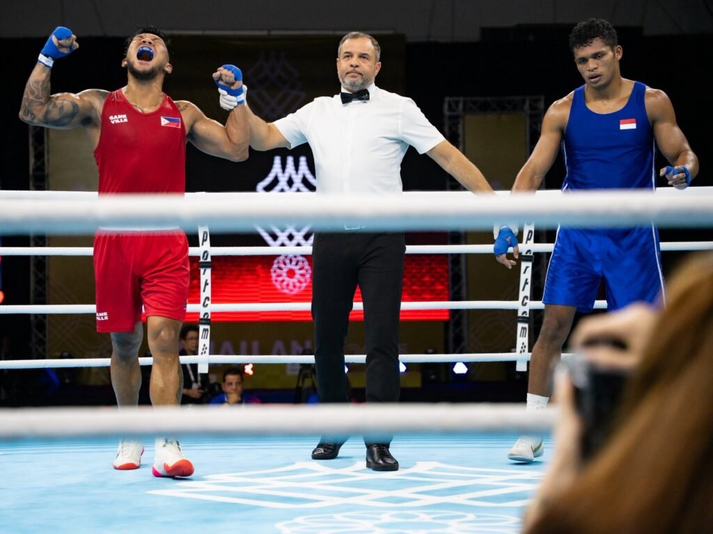 Marcial’s victory helps PH boxing avoid a gold-less campaign in Bangkok. [POC Media Pool]
