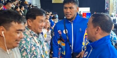 Marcial targets his fifth consecutive SEA Games gold with a decisive win. [POC Media Pool]