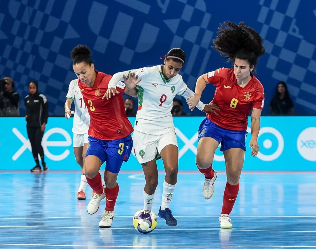 Spain and Argentina advance to the FIFA Futsal Women’s World Cup semifinals. [PSC photo]
