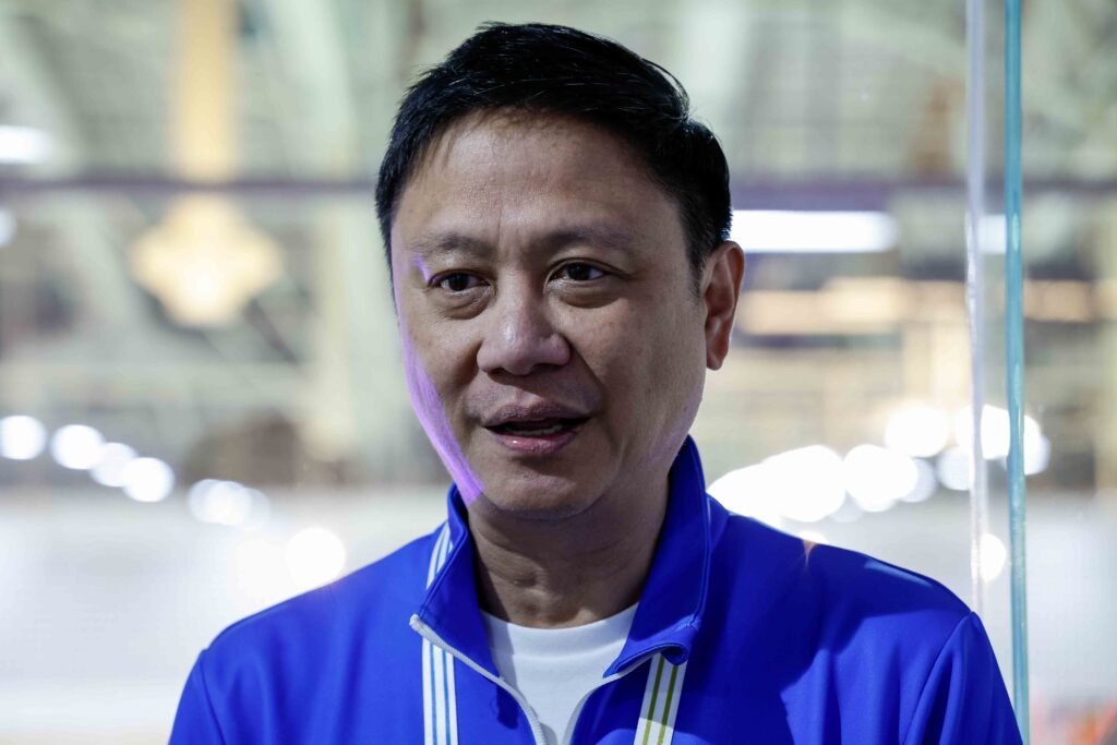 PSC chairman Patrick Gregorio expresses confidence ahead of the SEAG campaign. [photo: POC Media Pool]