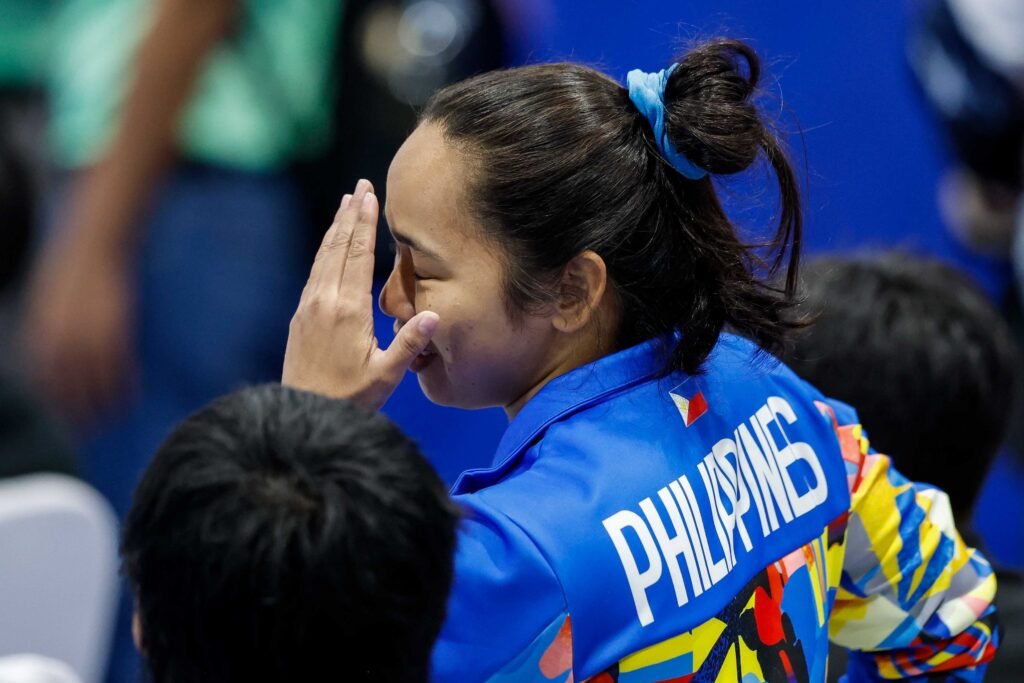 Hidilyn Diaz continues her SEA Games legacy in the women’s 58kg category. [POC Media Pool]