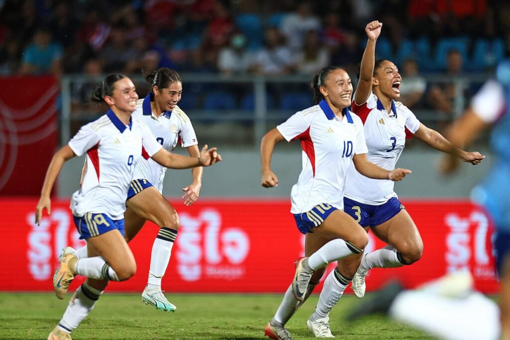 History made! Philippine women’s football team will face Vietnam in the SEA Games final. [POC Media Pool]
