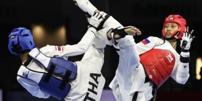 The Philippine taekwondo squad concludes the SEA Games with a total of two golds, six silvers, and six bronzes. [POC Media Pool]