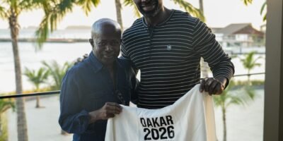 Omar Sy promotes Olympic values of excellence, respect, and friendship.