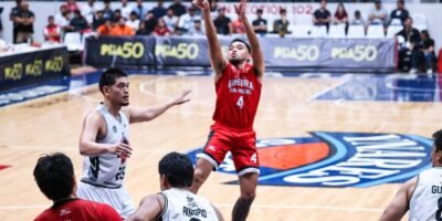 Abarrientos leads the bench scoring effort, providing a spark for the Gin Kings. [PBA Images]