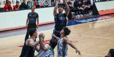 CJ Cansino rises for a shot while leading the Bolts’ explosive showing. [PBA Images]