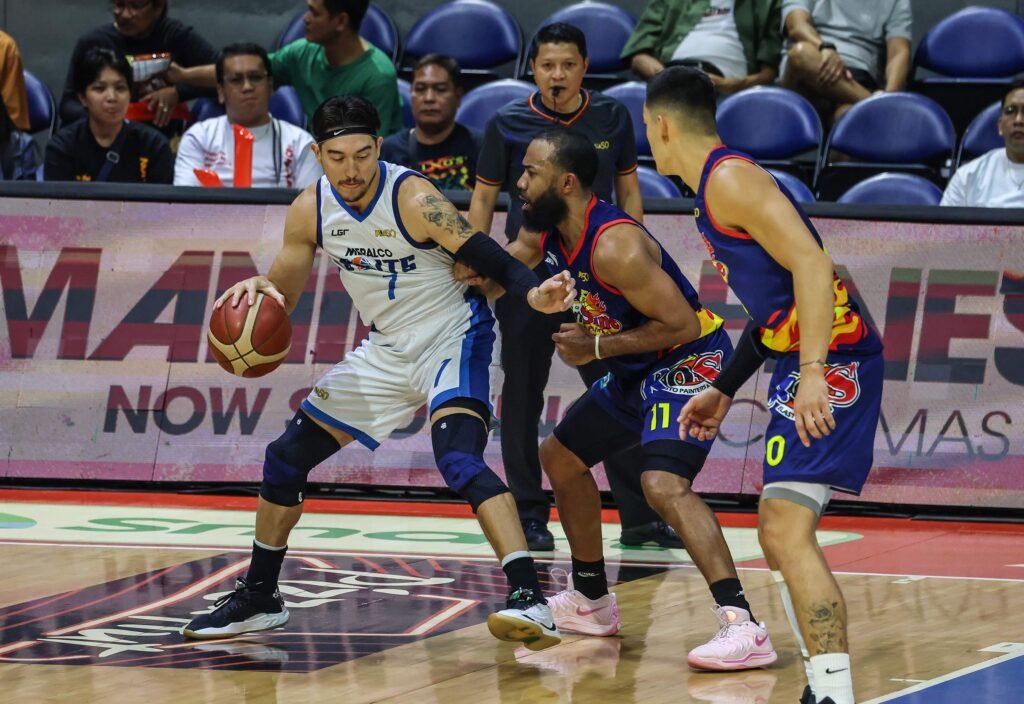 Meralco showed poise under pressure to neutralize the twice-to-beat advantage and force a decider. [PBA Images]