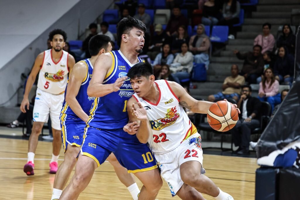 Jhonard Clarito, Caelan Tiongson, and Gian Mamuyac lead Rain or Shine to a Top 4 finish in the Philippine Cup. [PBA Images]