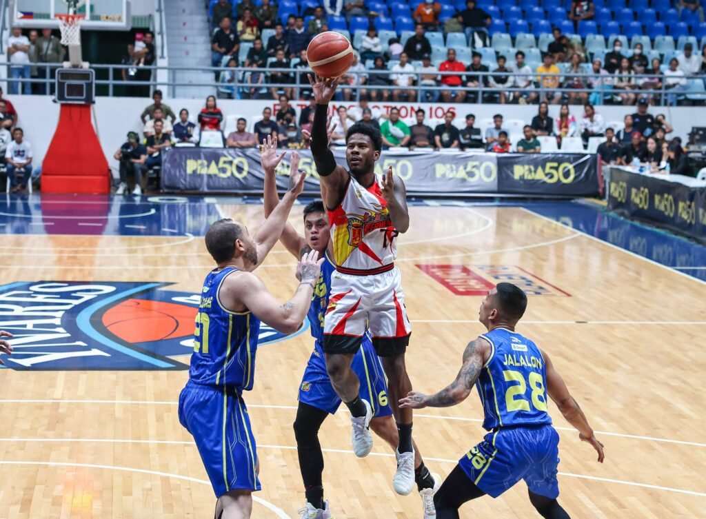 CJ Perez scores 17 points in the third quarter to lead San Miguel Beer past TNT. [PBA Images]