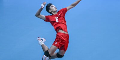 Al-Bukharie Sali powers through Myanmar’s defense for a crucial point. [POC Media Pool]