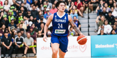 Filipino pride on display! Ramos and Edu represented the country with talent and heart. [FIBA.com photo]