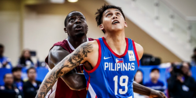Poy Erram joins Gilas Pilipinas just in time for the SEA Games opener against Malaysia [FIBA.com photo]