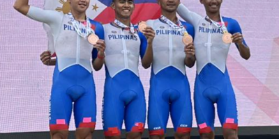 Southeast Asian Games cycling delivers another bronze for the Philippines. [POC Media Pool]