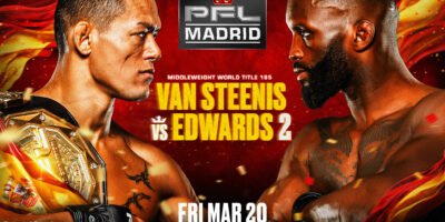 Costello van Steenis prepares to defend his Middleweight World Title in Madrid.