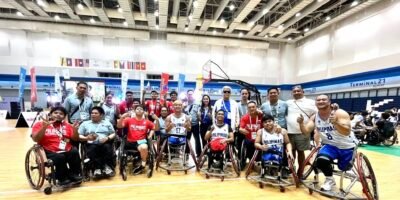 Wheelchair basketball squads make waves! The Lady Warriors and Pilipinas Warriors are ready to compete for gold against Thailand. [photo credit: Francis Diaz Facebook]