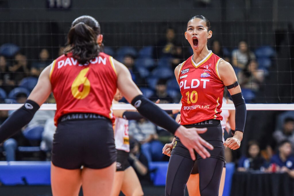 The FilOil Playtime Centre set up for the opening matches of the PVL All-Filipino Conference. [PVL Images]