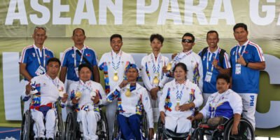 Athletics events contributed the most gold medals for the Philippines, highlighting young para-athletes. [PSC photo]