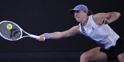 Swiatek regains control in the deciding set at the Australian Open. [photo credit: Xinhua]