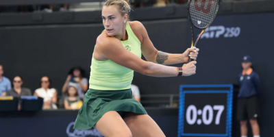 Sabalenka remains unbeaten on her way to another Brisbane International final. [photo credit: Tennis Australia]