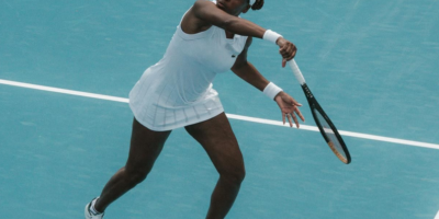 Venus Williams showed flashes of brilliance despite an opening-round loss at the ASB Classic in Auckland. [Venus Williams Instagram]