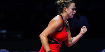 Sabalenka powers through her Brisbane International opener in under an hour. [photo credit: Aryna Sabalenka Instagram]