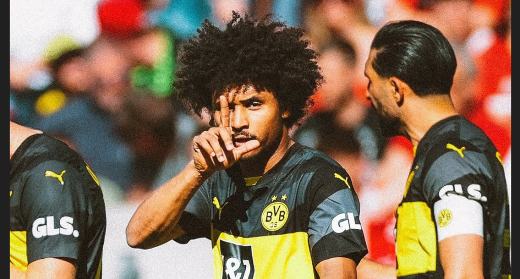 Karim Adeyemi faces disciplinary issues and transfer speculation amid club unrest. [photo credit: Karim Adeyemi Instagram]