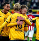 Dortmund snatch late point in six-goal Bundesliga thriller at Frankfurt