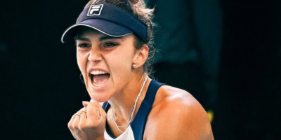 Cristian dominates key points to advance to the second round of Adelaide. [photo credit: Adelaide International Instagram]