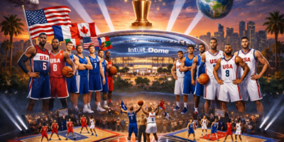 The NBA’s newest All-Star format is here: three teams, four games, and global stars in action.