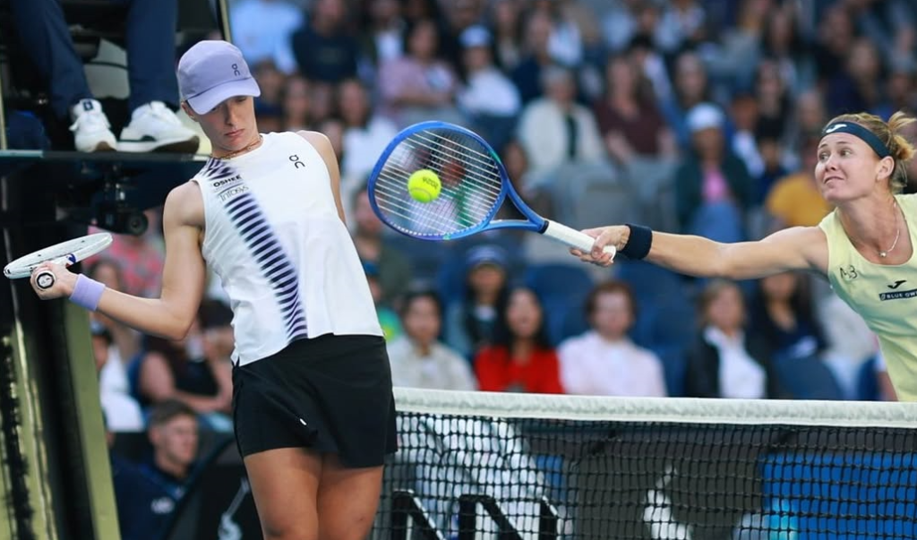 Swiatek’s masterclass against Bouzkova proves her form is peaking. [photo credit: Australian Open Instagram]
