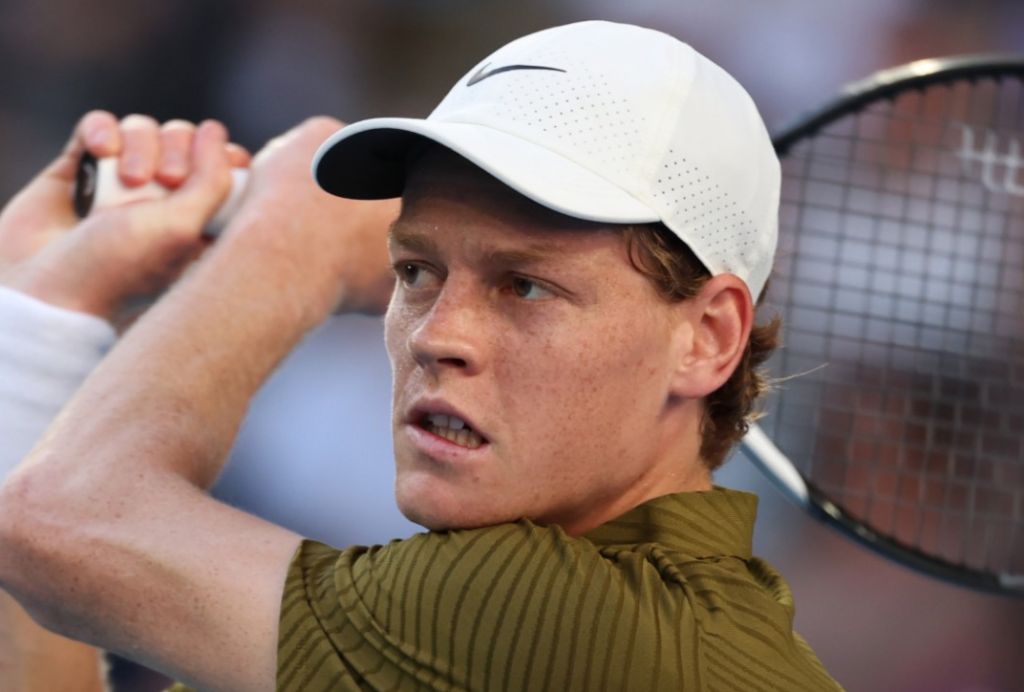 Serve on point. Mindset locked in. Jannik Sinner is built for the big stages. [photo credit: Australian Open Instagram]